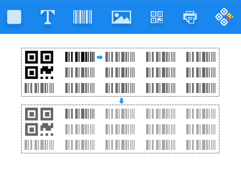 標簽制作軟件套標(拖標)、堆疊拼版等各種疑難排版支持